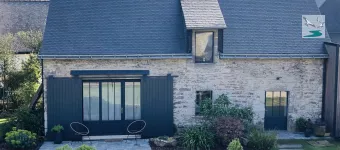 Façade du gîte Entre terre et mer